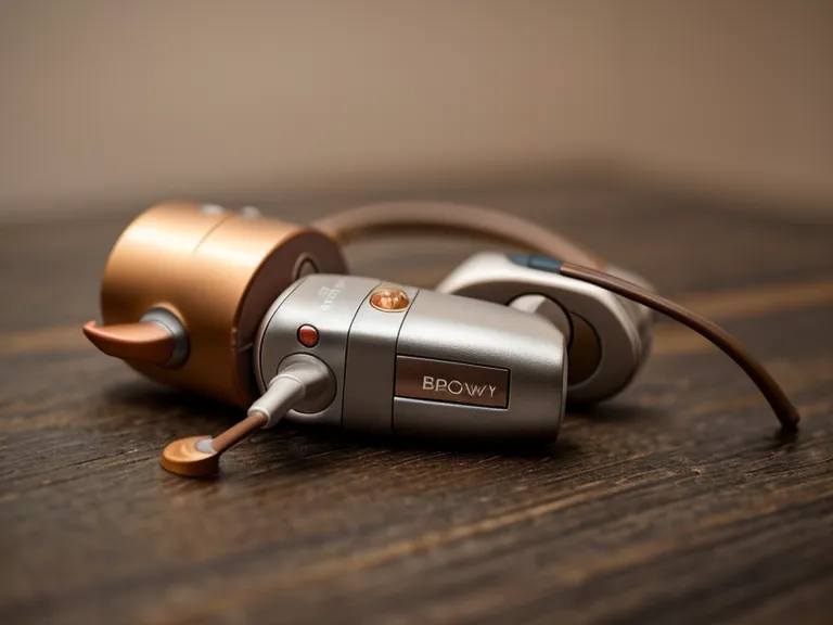 Close up of a size 312 hearing aid battery used for daily hearing support.