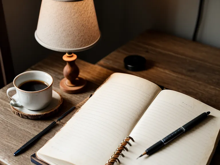 A personal notebook log used to track tinnitus levels and hearing progress